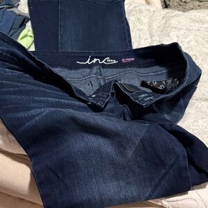 INC International Concepts Women's Navy Skinny Jeans